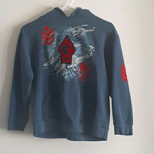 Boys blue hoodie